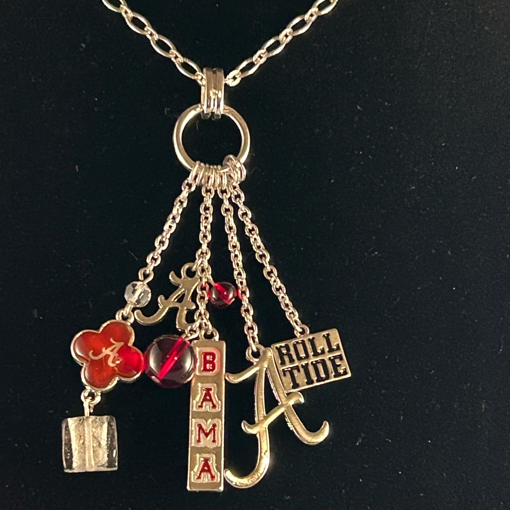 Alabama logo necklace